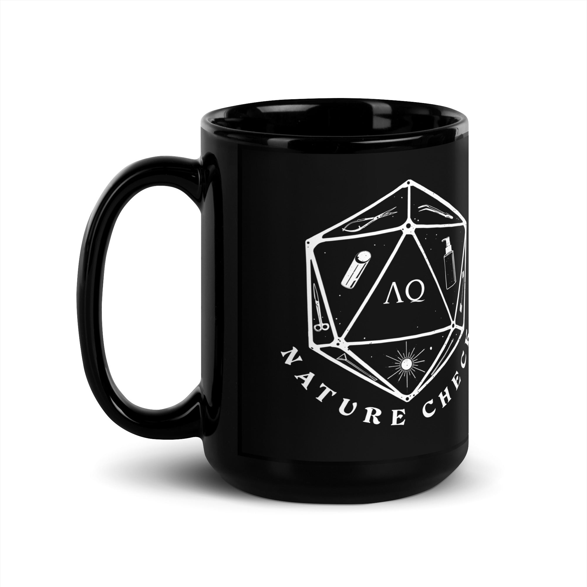 Token of Nature AquaOwner Nature Check Tasse 11oz schwarz glänzend