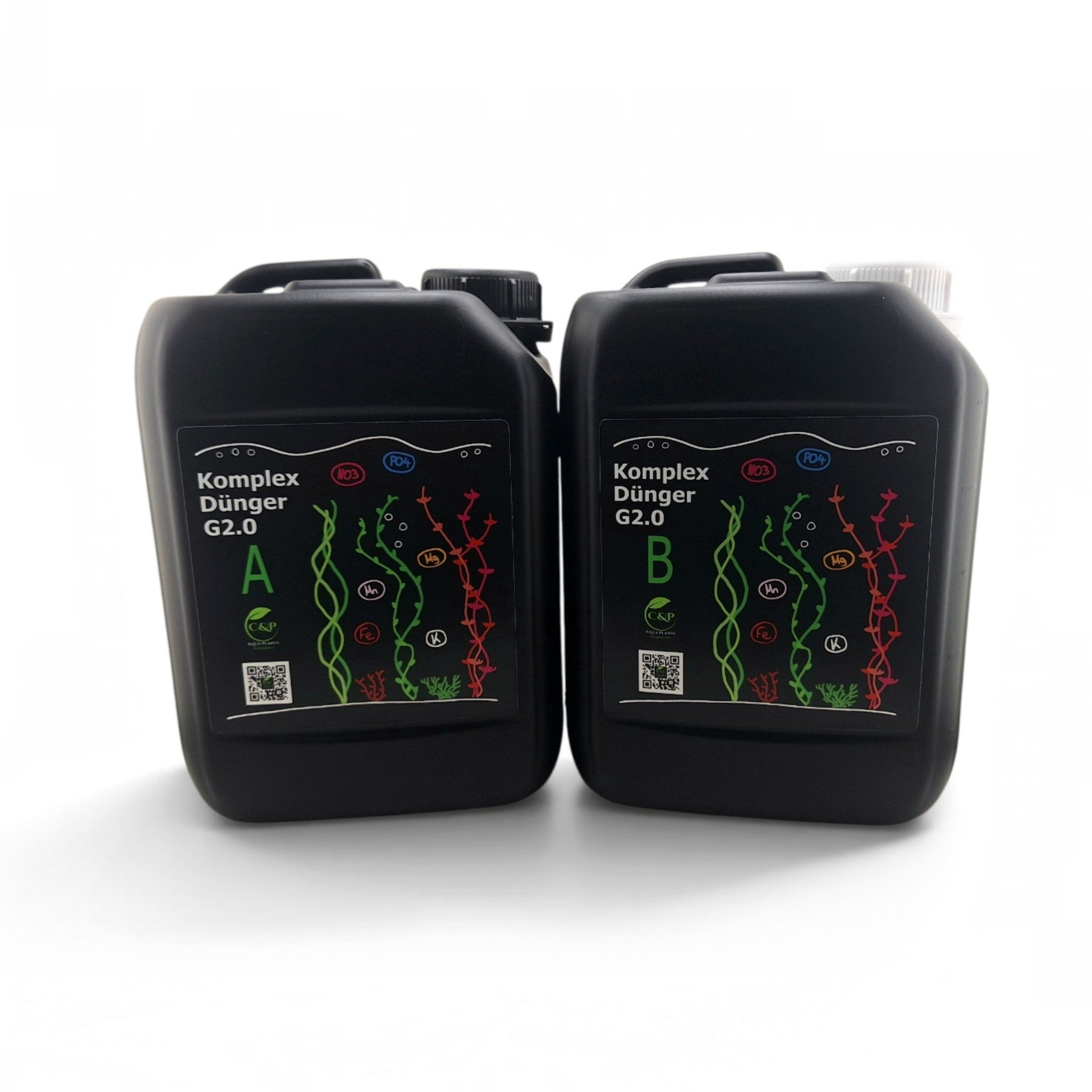 C&P Aquaplants Komplex A+B Flüssigdünger 500 ml Grundversorgung
