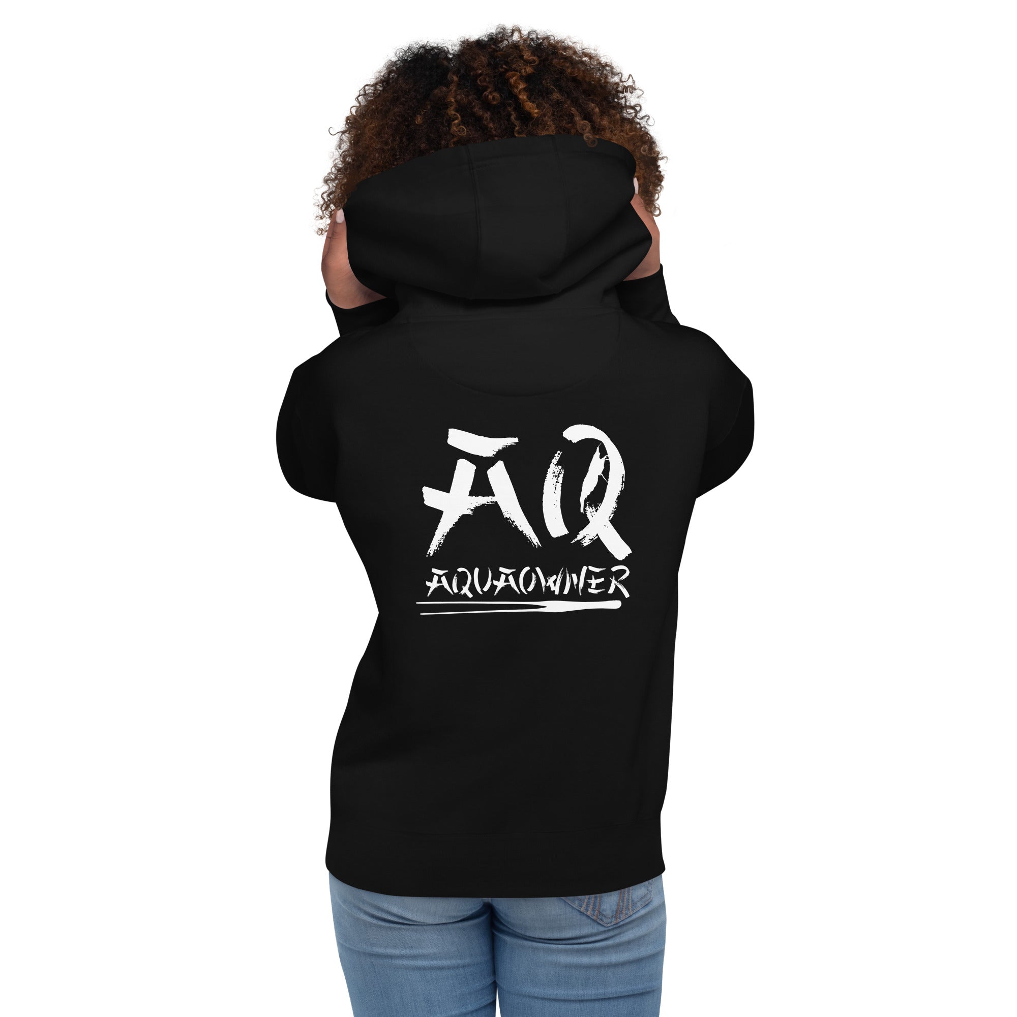 Token of Nature AquaOwner Classic Hoodie Schwarz Bio-Baumwolle