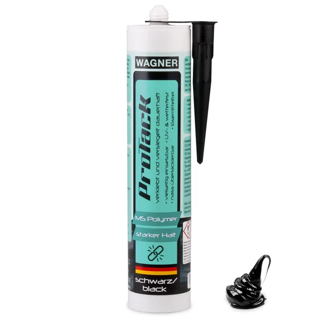Wagner ProTack MS Montagekleber schwarz 310 ml dauerelastisch