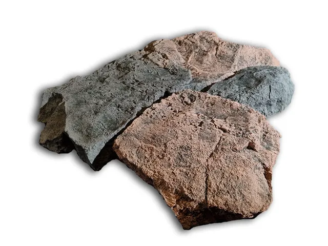 ArStone Rock B Aquarium Modul 75x64x9 cm 3D