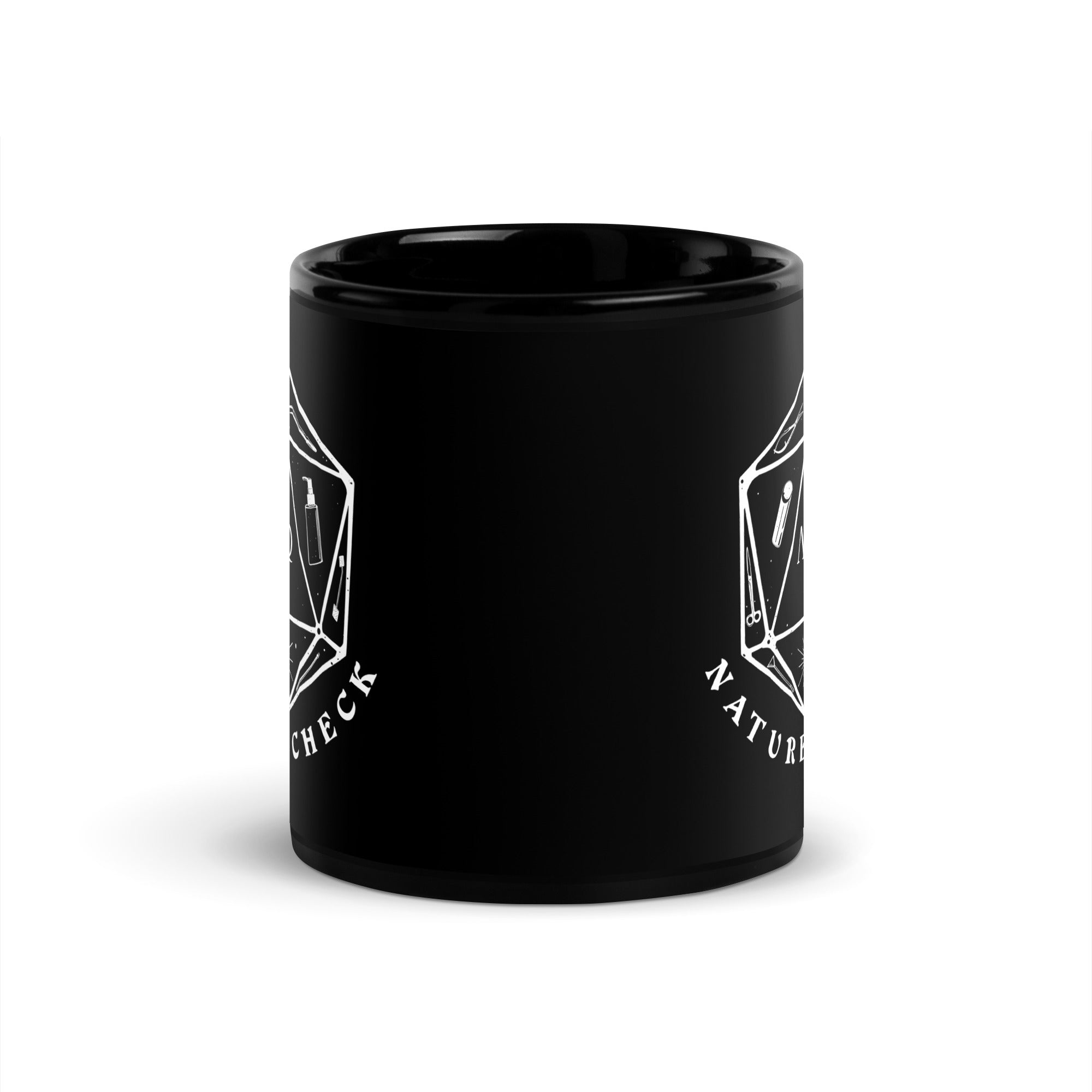 Token of Nature AquaOwner Nature Check Tasse 11oz schwarz glänzend