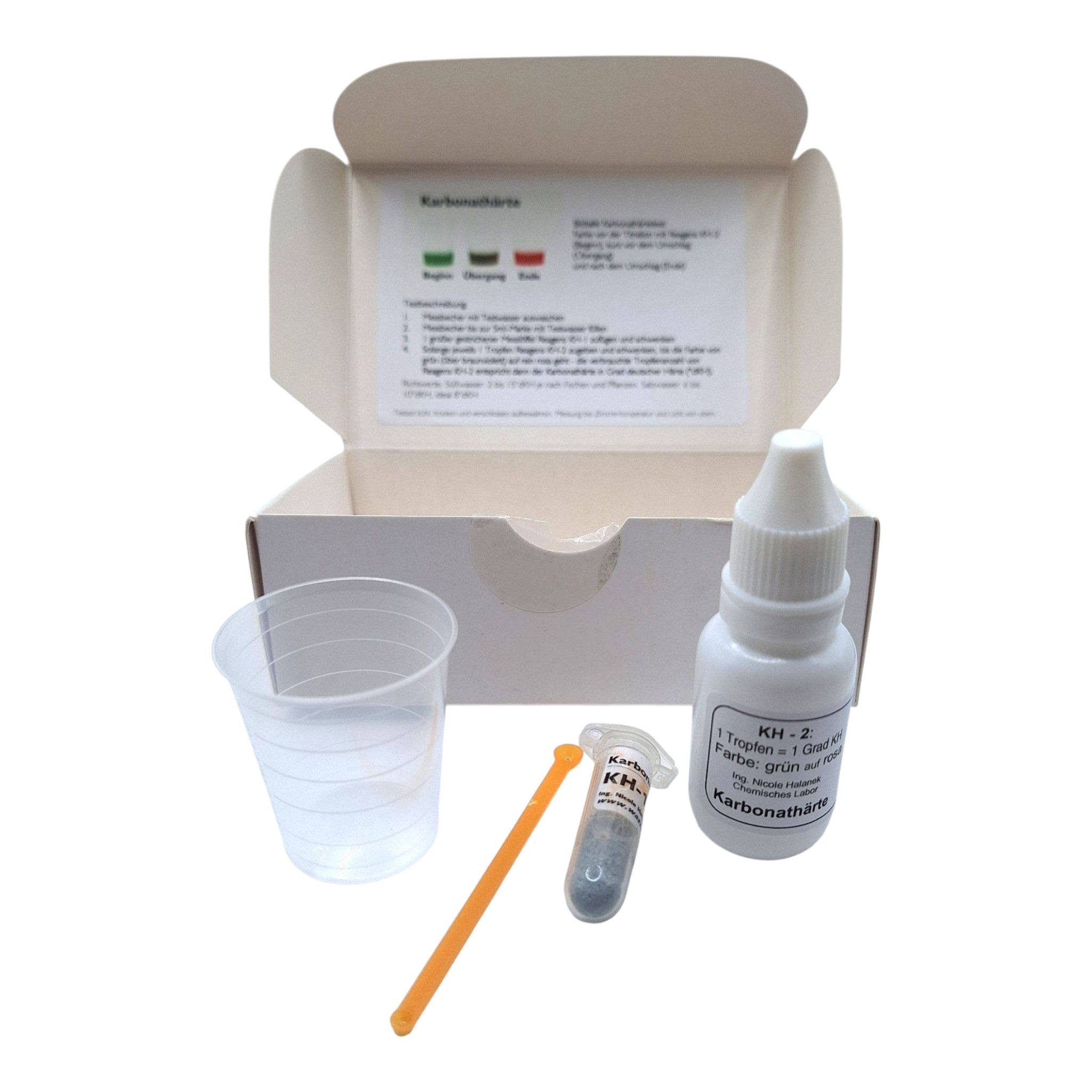 C&P Aquaplants KH Karbonathärte Wassertest 40 Messungen