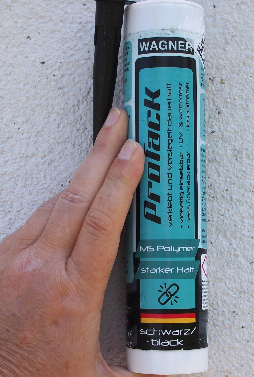 Wagner ProTack MS Montagekleber schwarz 310 ml dauerelastisch