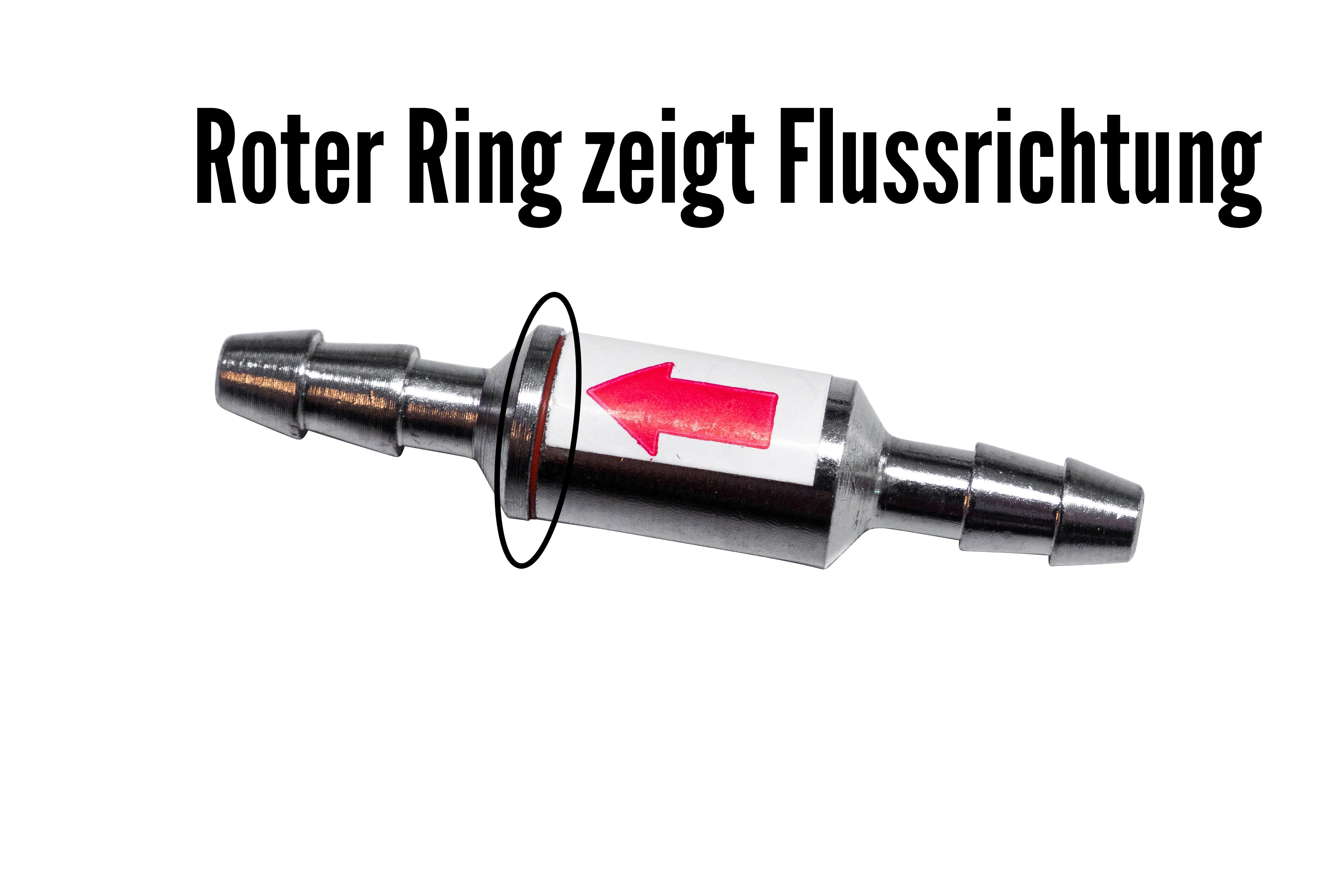 Token of Nature AquaOwner Steel Valve Rückschlagventil Edelstahl