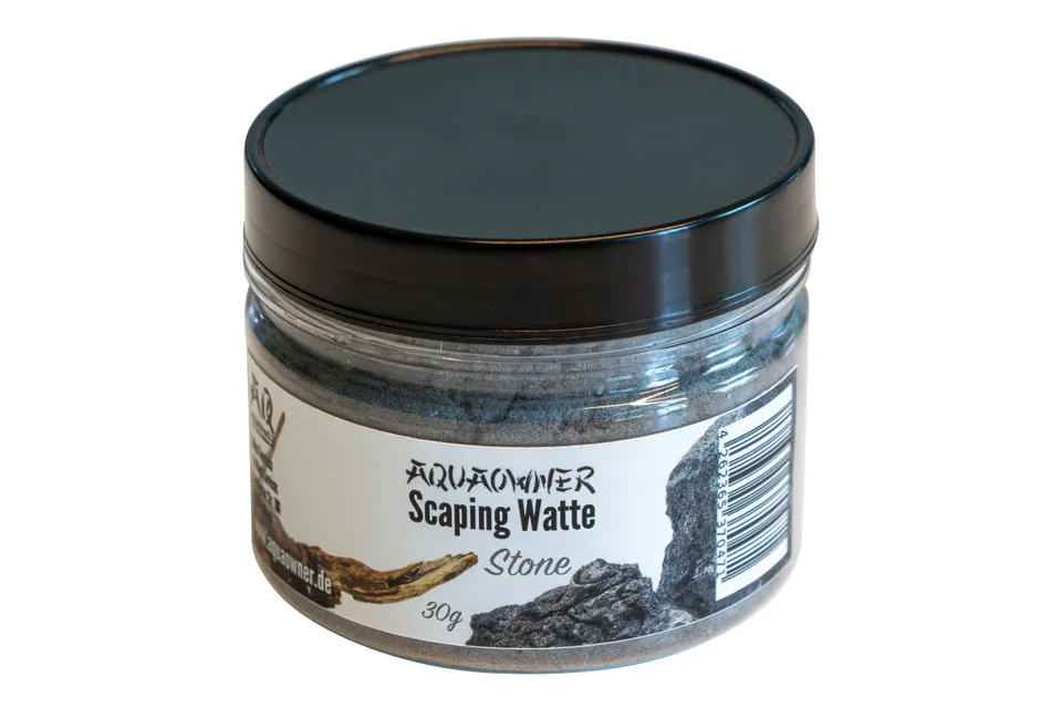 AquaOwner Scaping Watte 30g Stone grau dosierbar