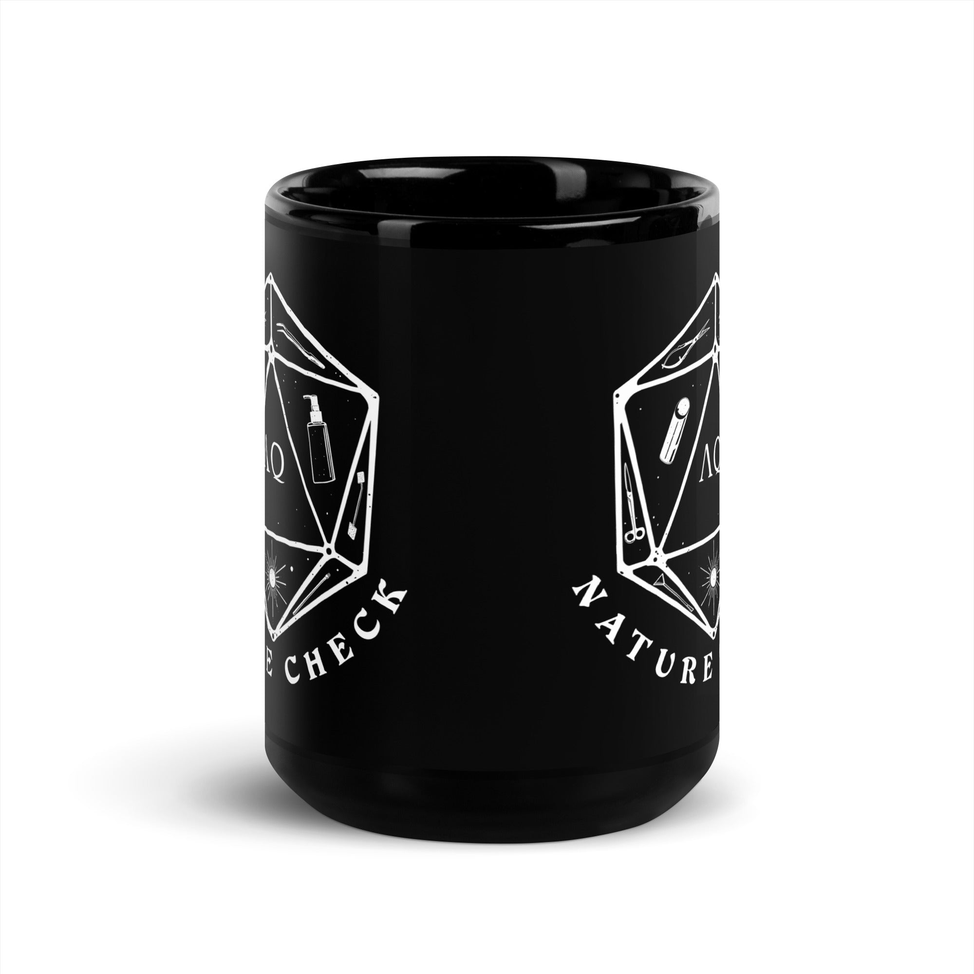 Token of Nature AquaOwner Nature Check Tasse 11oz schwarz glänzend
