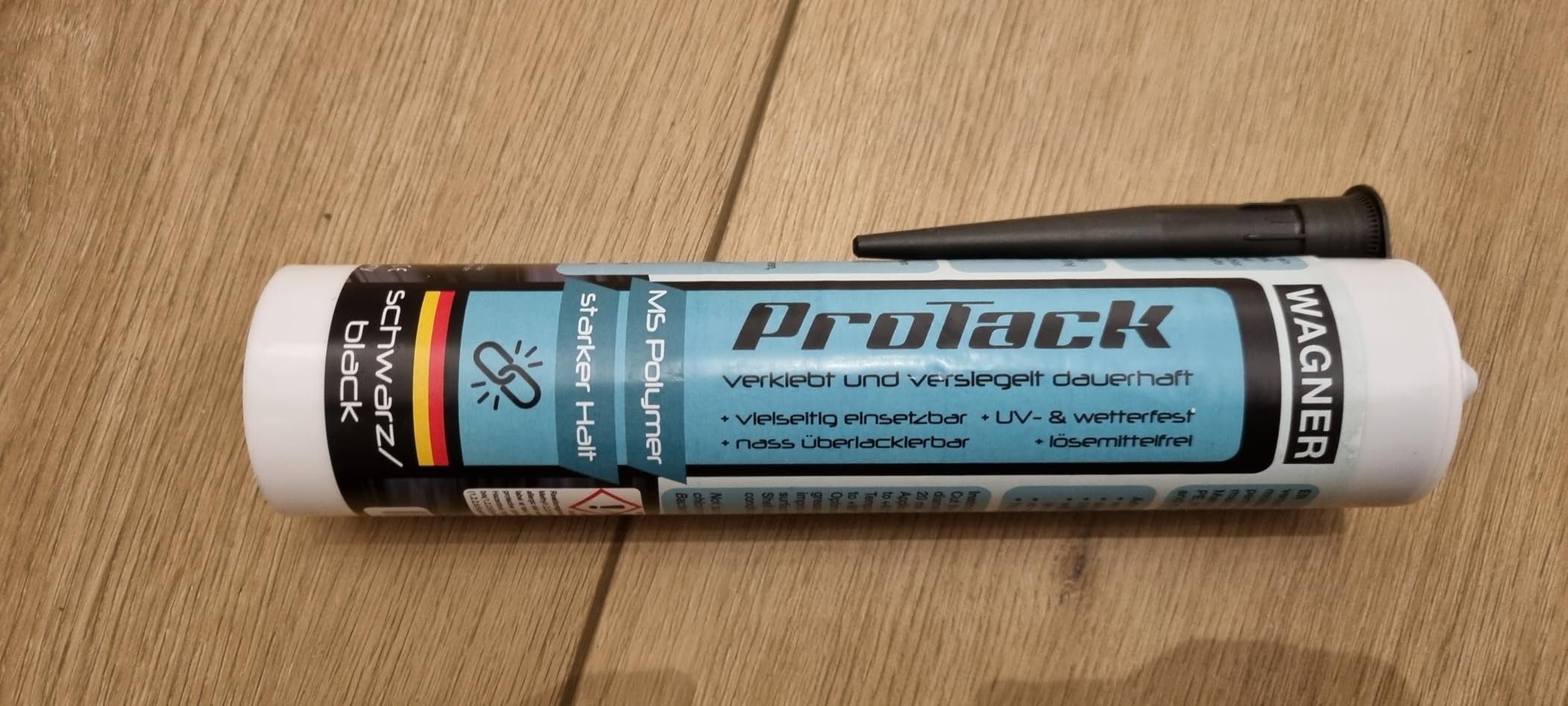 Wagner ProTack MS Montagekleber schwarz 310 ml dauerelastisch