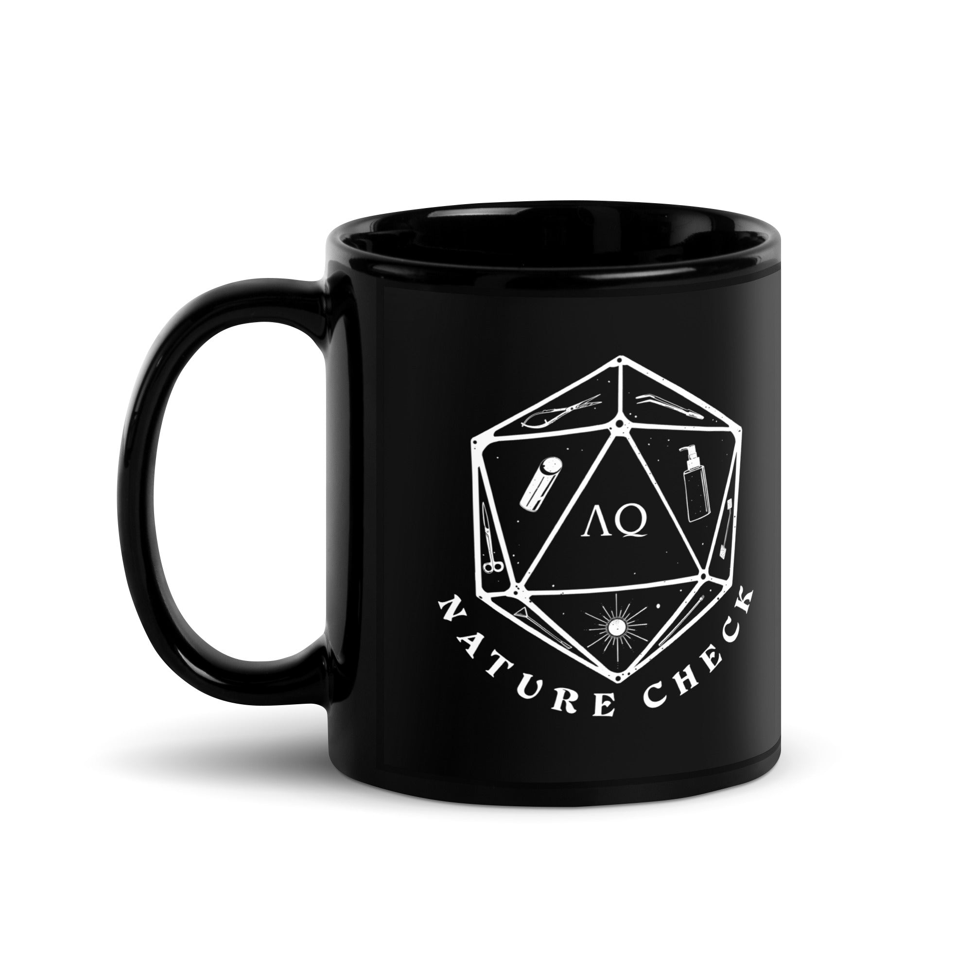 Token of Nature AquaOwner Nature Check Tasse 11oz schwarz glänzend