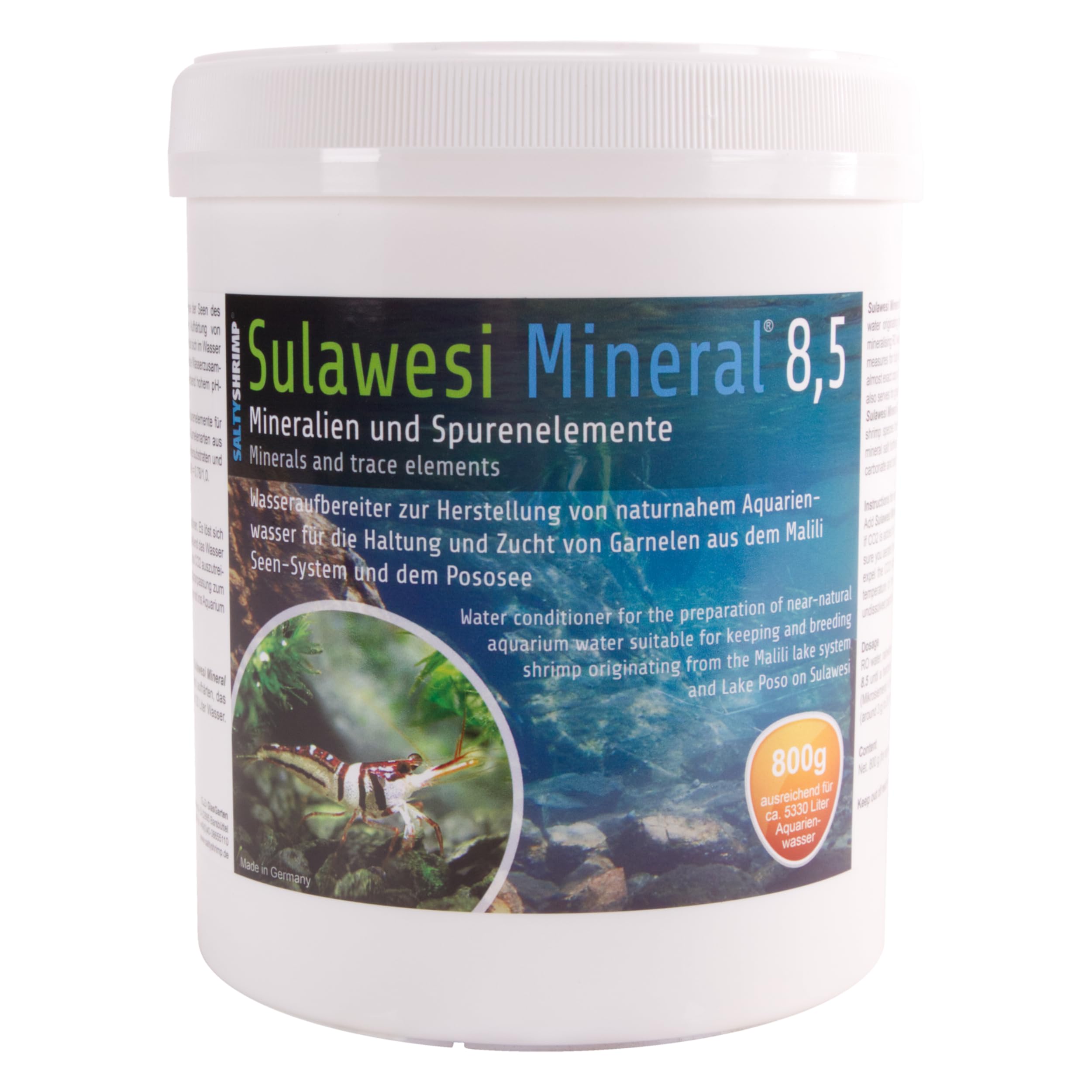 SaltyShrimp Sulawesi Mineral 8,5 Mineralsalz 110g pH-stabil