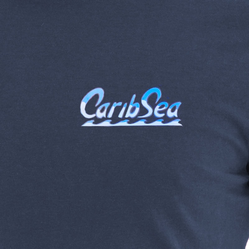CaribSea Mantis Shrimp T-Shirt Navy Baumwolle