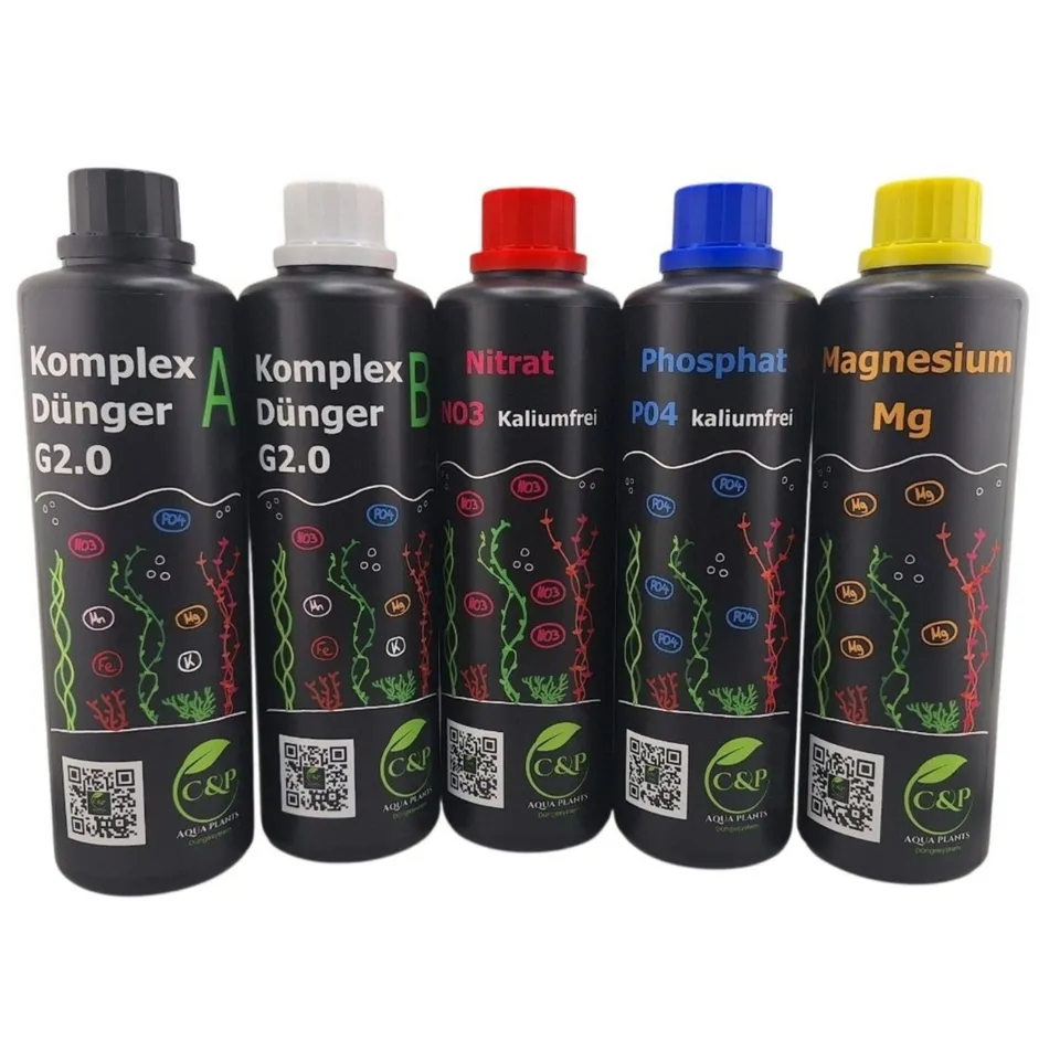C&P Aquaplants Startpaket Leitungswasser Düngerset 500 ml