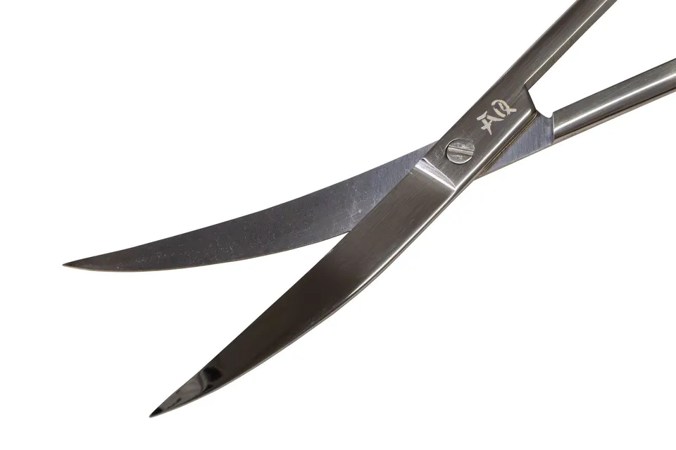 AquaOwner Wave Scissor Aquarienschere 25 cm gebogen