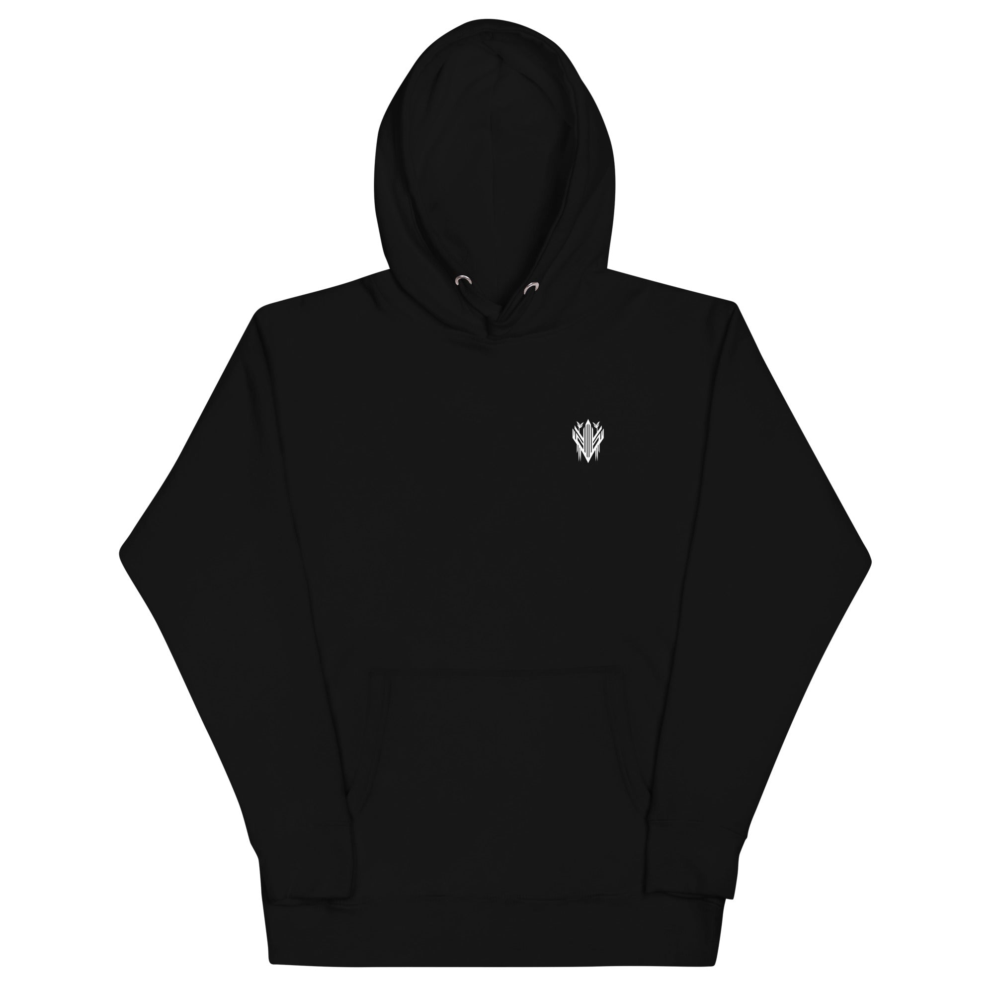 Token of Nature Hoodie S Bio-Baumwolle schwarz Rückenprint