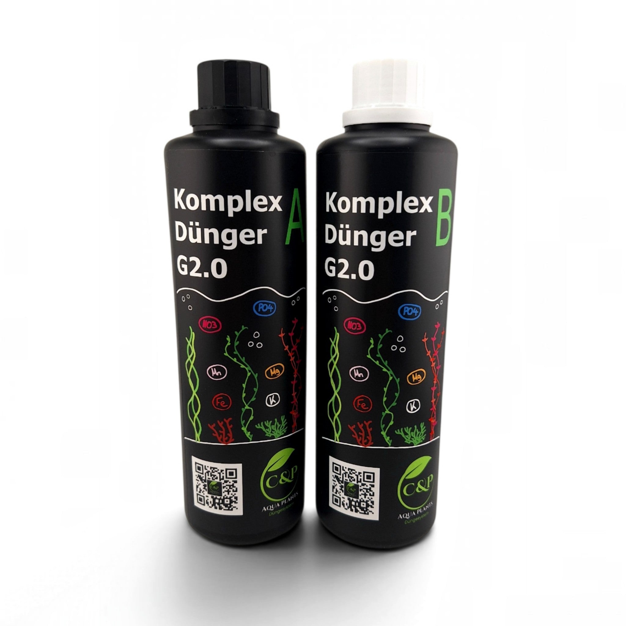 C&P Aquaplants Komplex A+B Flüssigdünger 500 ml Grundversorgung