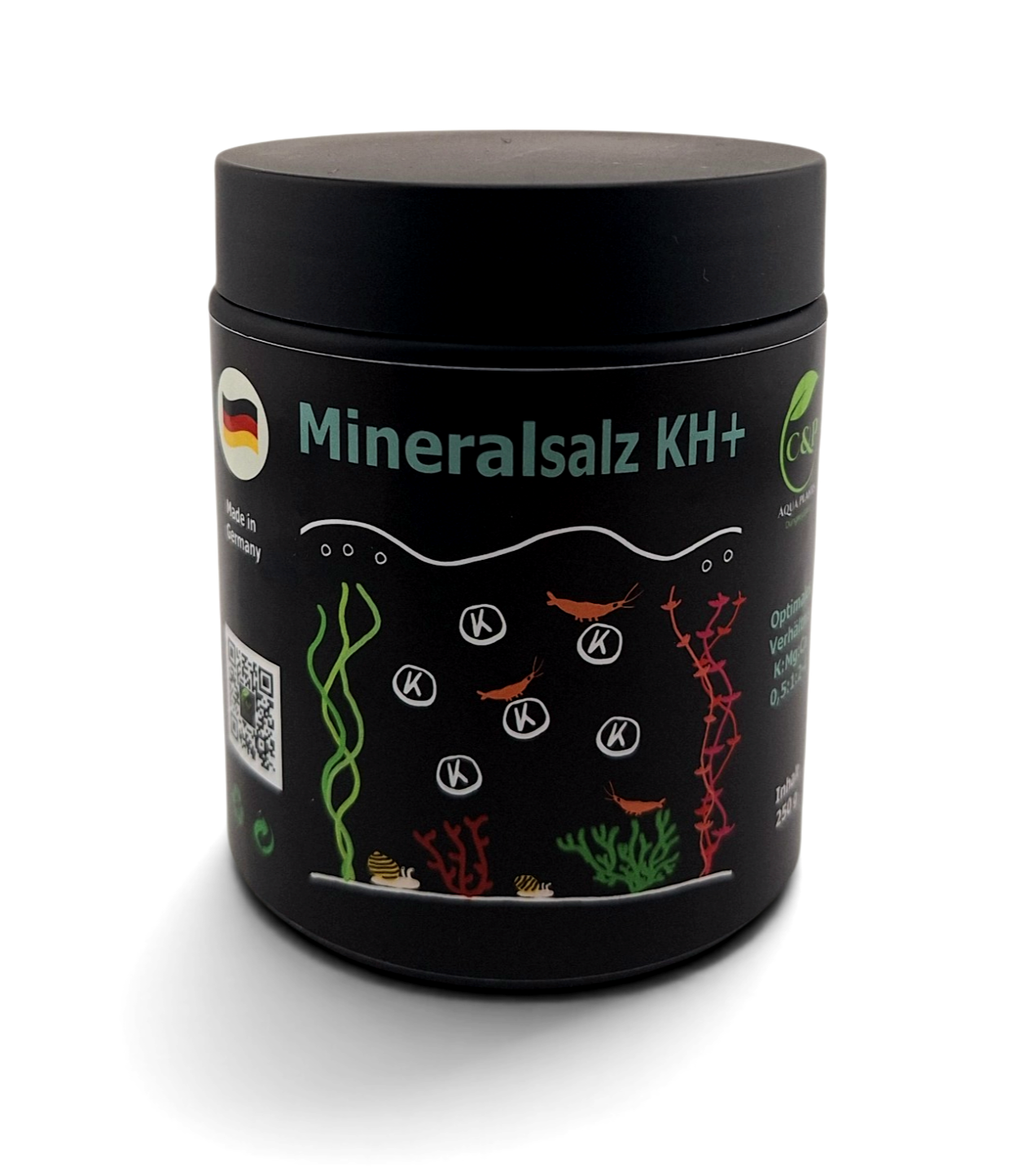 C&P Aquaplants KH+ Salz Mineralsalz 250 g für Osmosewasser