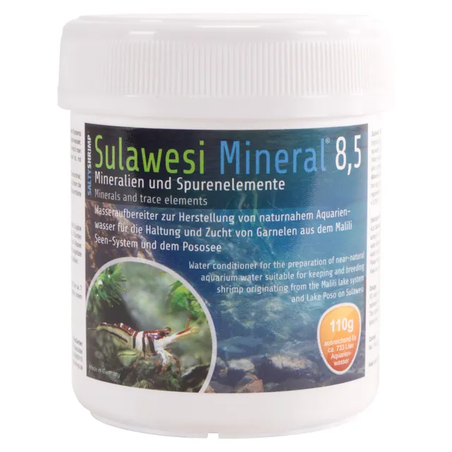 SaltyShrimp Sulawesi Mineral 8,5 Mineralsalz 110g pH-stabil