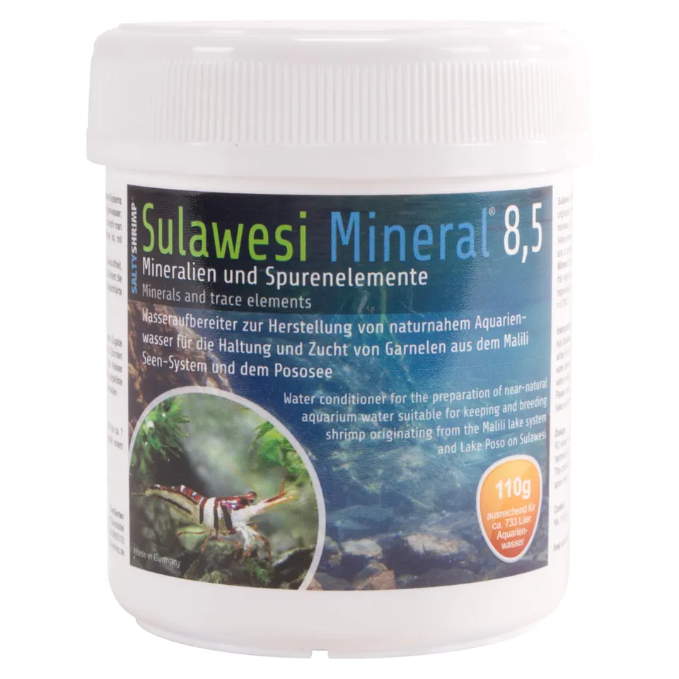 SaltyShrimp Sulawesi Mineral 8,5 Mineralsalz 110g pH-stabil