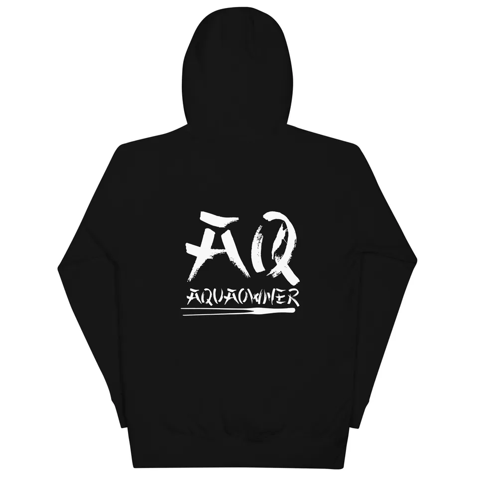 Token of Nature AquaOwner Classic Hoodie Schwarz Bio-Baumwolle