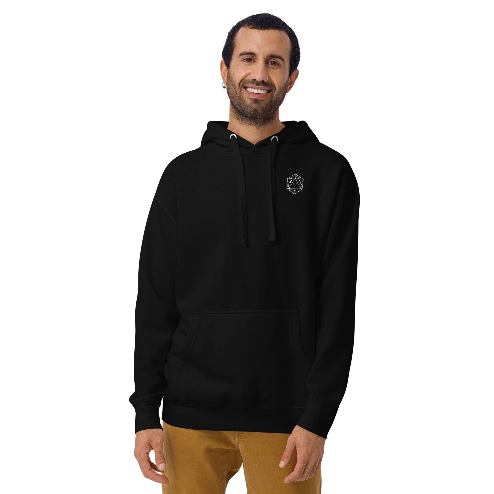 Token of Nature AquaOwner Nature Check Hoodie schwarz Bio-Baumwolle