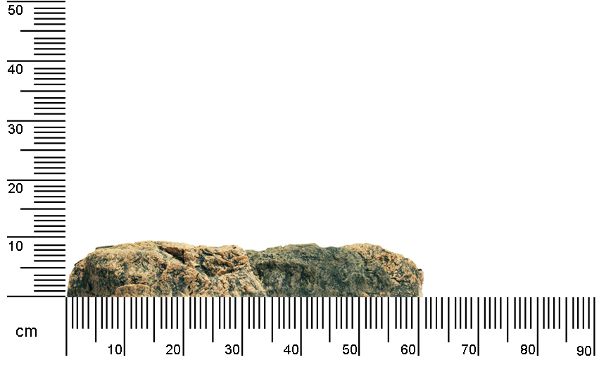 ArStone Rock B Aquarium Modul 75x64x9 cm 3D