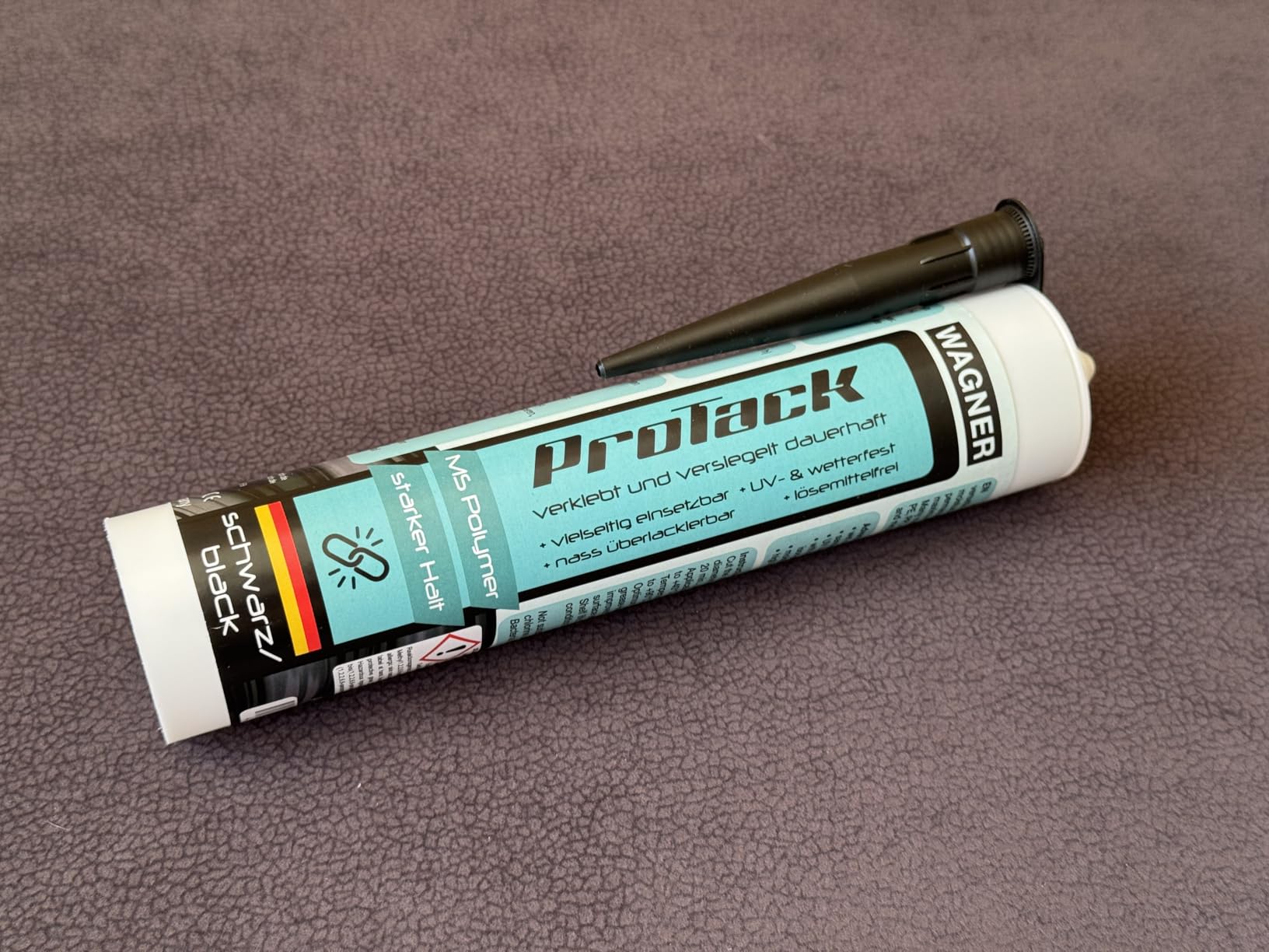 Wagner ProTack MS Montagekleber schwarz 310 ml dauerelastisch