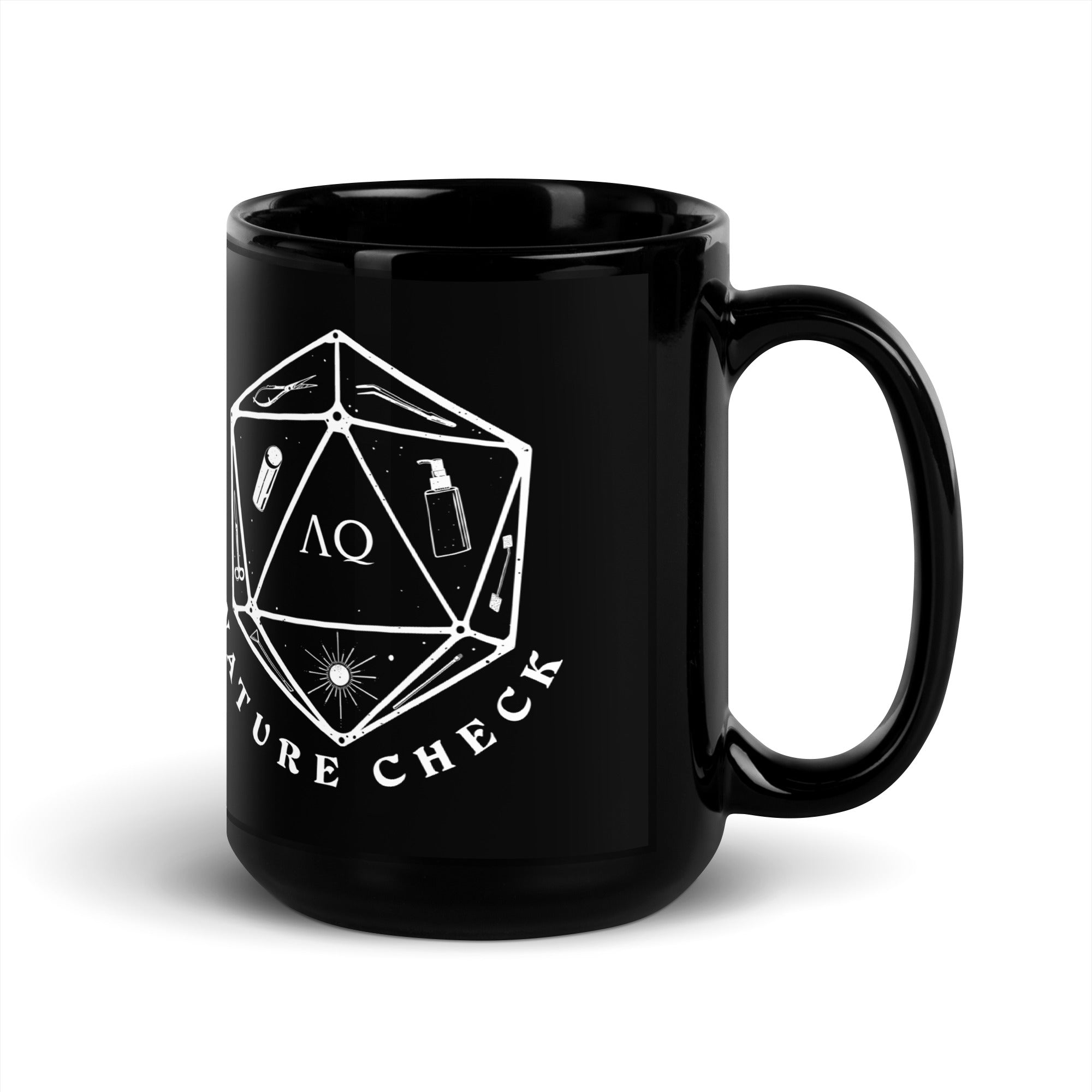 Token of Nature AquaOwner Nature Check Tasse 11oz schwarz glänzend