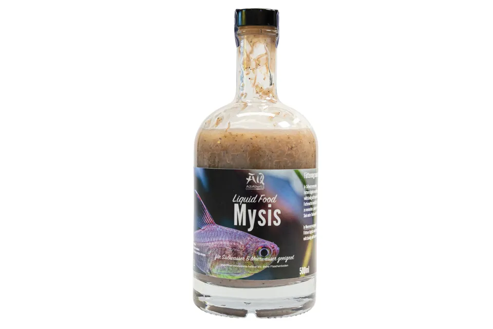 AquaOwner Liquid Food Mysis Fischfutter 200 ml für große Fische