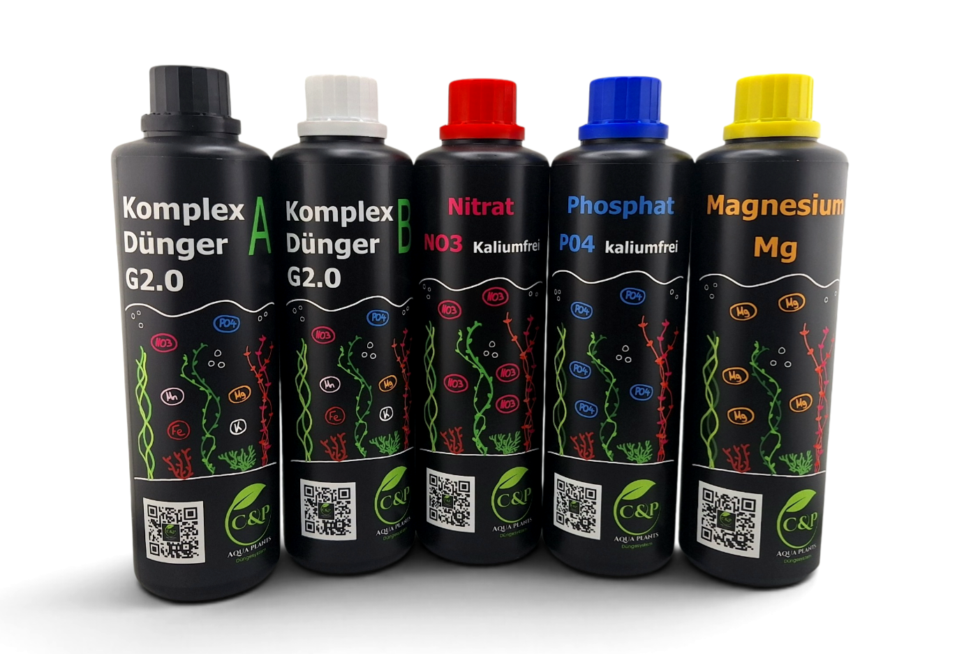 C&P Aquaplants Startpaket Leitungswasser Düngerset 500 ml