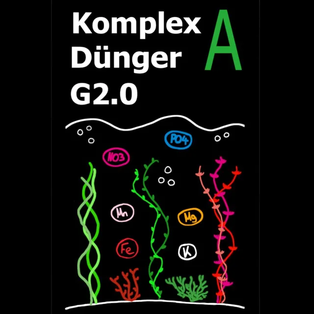 C&P Aquaplants Komplex A+B Flüssigdünger 500 ml Grundversorgung