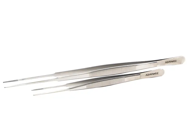 AquaOwner Pro Tweezers Aquarienpinzette 30 cm Edelstahl