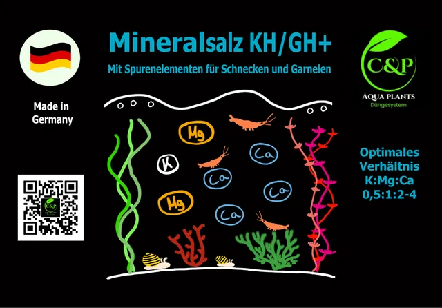 C&P KH/GH+ Mineralsalz Aufhärtesalz 250 g Osmose