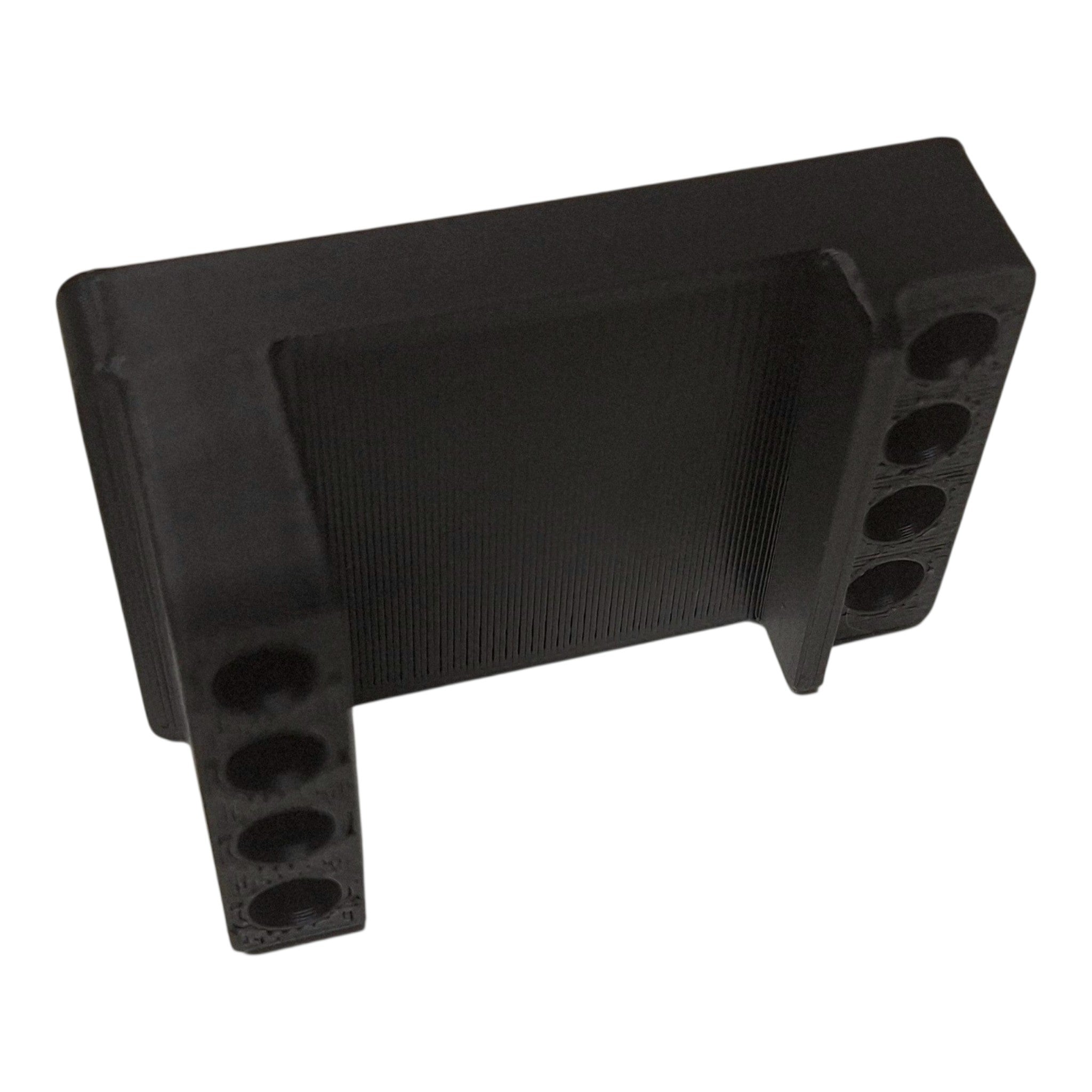 C&P Aquaplants 4er Schlauchhalter Dosieranlage Schwarz