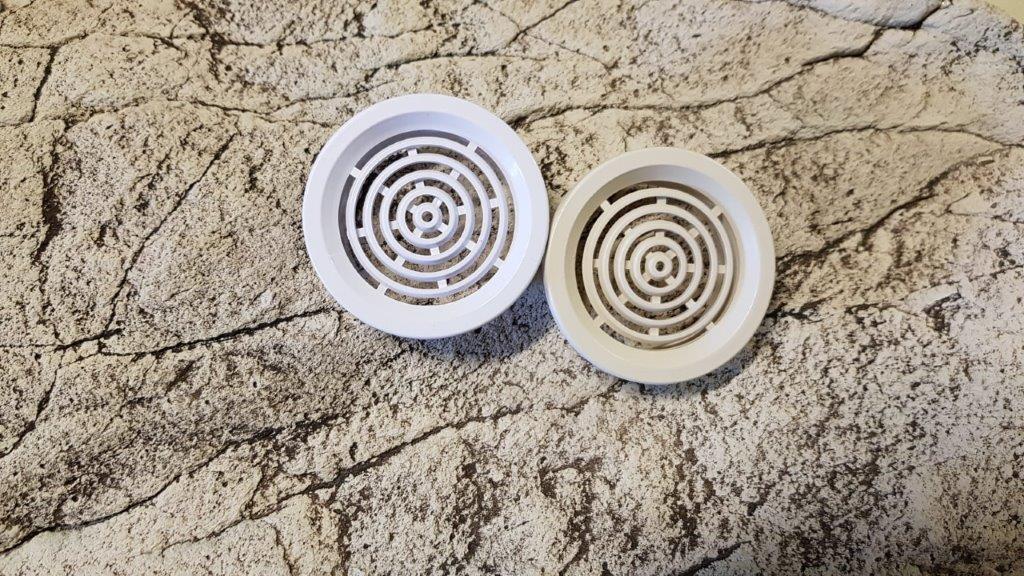 ArStone Filtergitter rund 45mm für 3D Rückwände