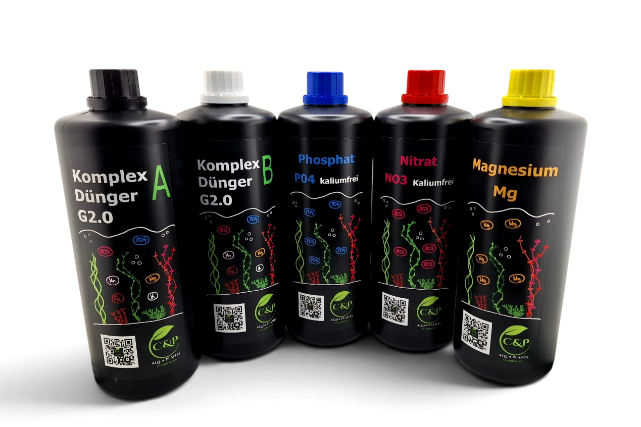 C&P Aquaplants Startpaket Leitungswasser Düngerset 500 ml