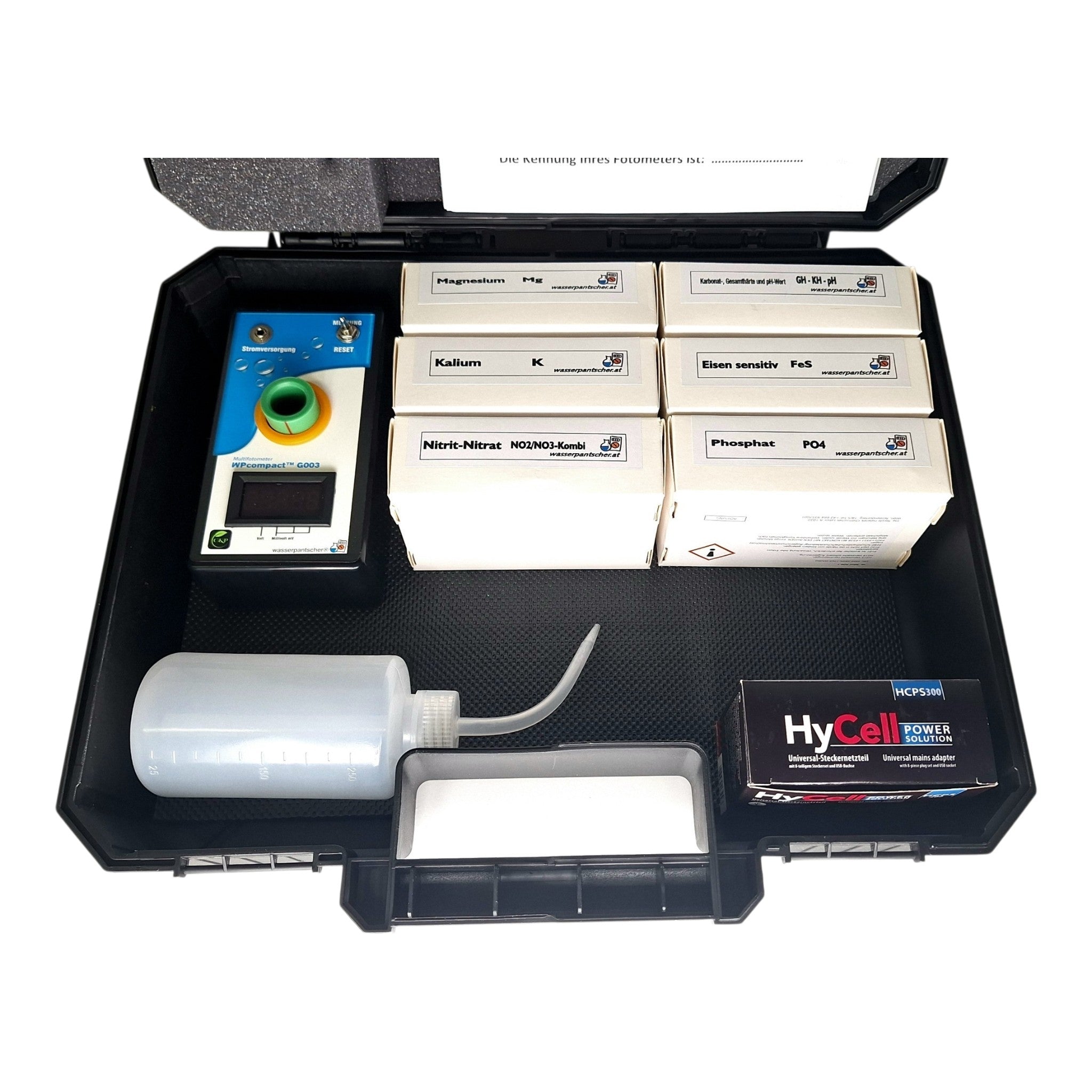 C&P Aquaplants Photometer Testkoffer G003 mit Nitrat Test
