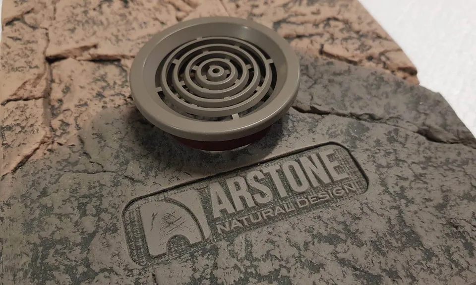 ArStone Filtergitter rund 45mm für 3D Rückwände