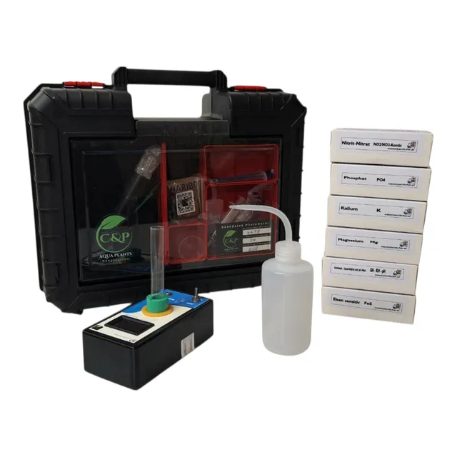 C&P Aquaplants Photometer Testkoffer G003 mit Nitrat Test