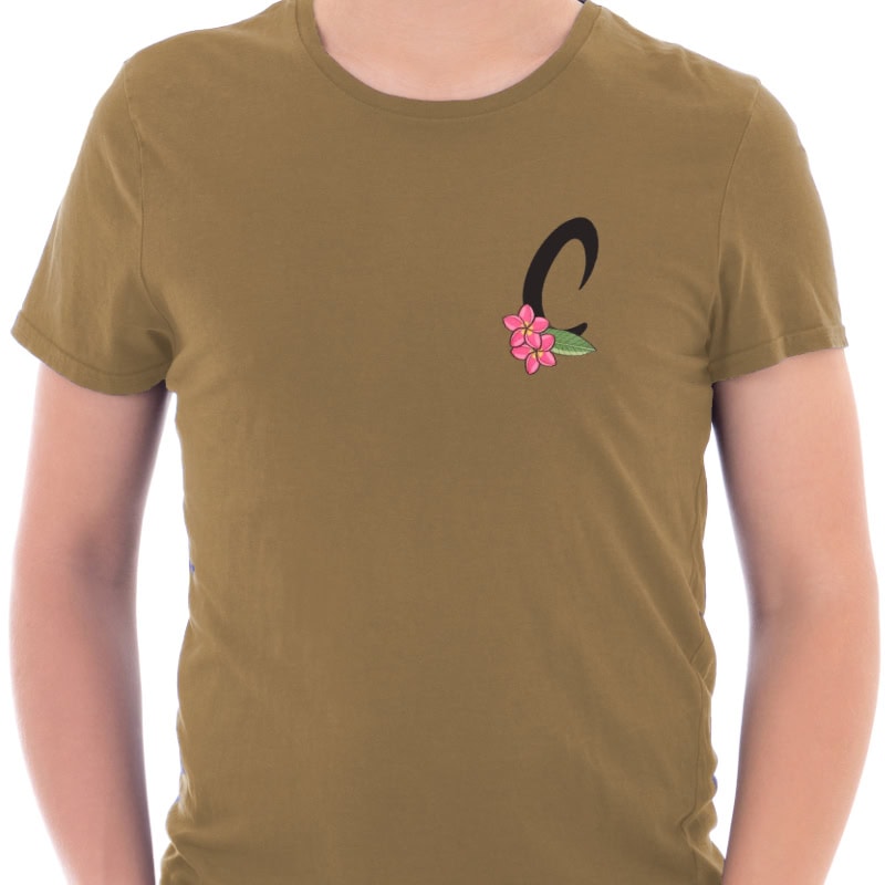 CaribSea Fairy Wrasse T-Shirt Beige Baumwolle