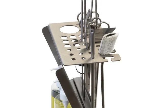 AquaOwner Edelstahl Tool Stand Werkzeughalter 30 cm